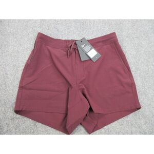 Ten Thousand Shorts Mens Large Red Foundation 5 in Athletic Unlined 32X14‎